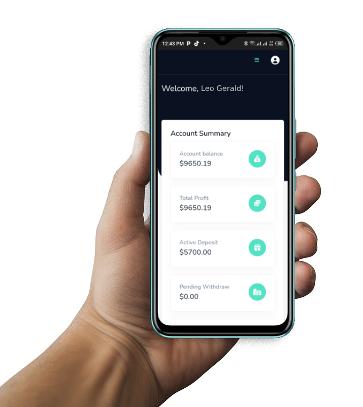 Investment App Interface